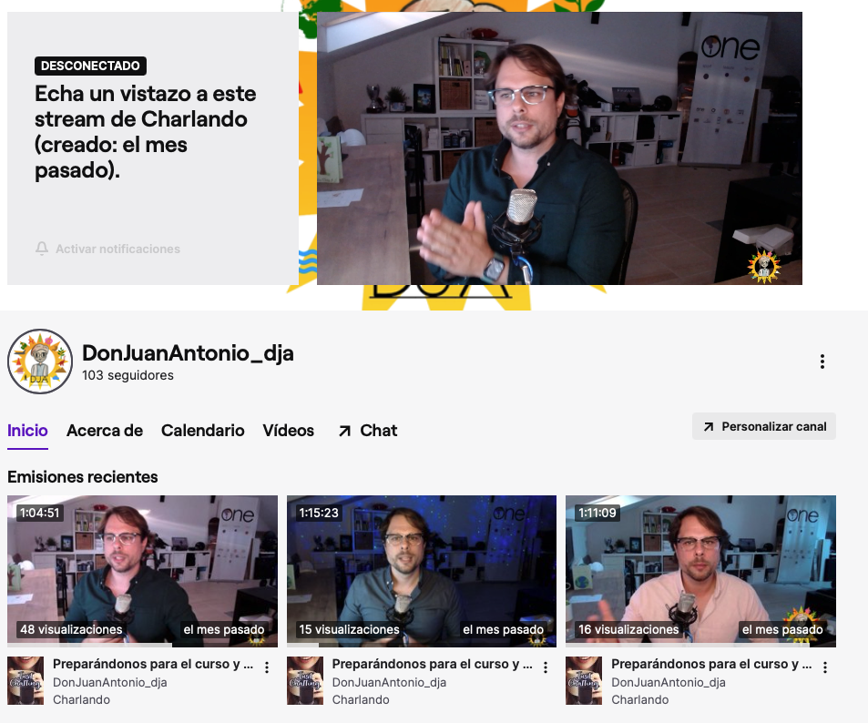 Imagen del canal de Twitch Don Juan Antonio